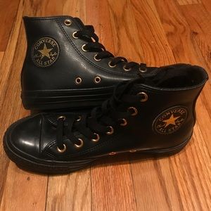 Limited edition- Leather High Top Converse